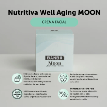 Crema células madre vegetales MOON | BANBU | Vegana